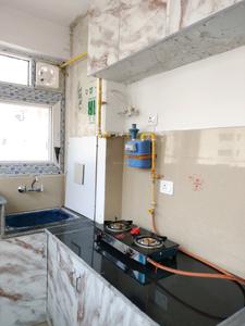 Kitchen Image of 600 Sq.ft 1 BHK Apartment / Flat for rent in Sector 19 Dwarka New Delhi for Rs. 25000