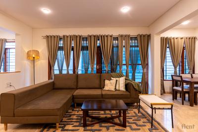 Living Room Image of 2400 Sq.ft 3 BHK Apartment / Flat for rent in Koramangala Bengaluru for Rs. 135000