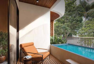 Balcony Image of 1569 Sq.ft 3 BHK Apartment / Flat for sale in Calangute Goa for Rs. 32800000