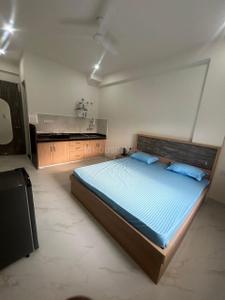 Bedroom Image of 800 Sq.ft 1 RK Apartment / Flat for rent in Durgapura Jaipur for Rs. 18000