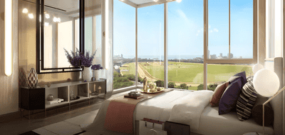 Image of 1300 Sq.ft 3 BHK Apartment / Flat for sale in Piramal Mahalaxmi North Tower 3, Worli, Mumbai for Rs. 89900000