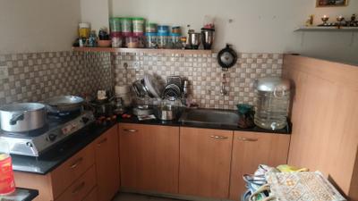 Kitchen Image of 600 Sq.ft 1 BHK Apartment / Flat for sale in Vijaya Tarangini, Rajendra Nagar Mysore for Rs. 3500000