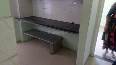 Kitchen Image of 900 Sq.ft 2 BHK Apartment / Flat for rent in Laabham Residency, Pipliyahana Indore for Rs. 16000