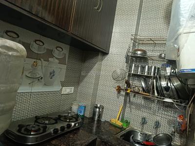 Kitchen Image of 534 Sq.ft 1 BHK Builder Floor for sale in Patel Nagar New Delhi for Rs. 1800000