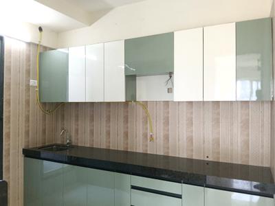 Kitchen Image of 950 Sq.ft 3 BHK Apartment / Flat for sale in Sheth Zuri, Thane West Thane for Rs. 22000000