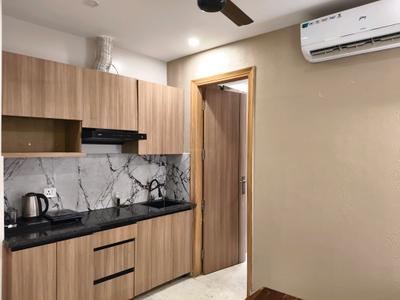 Living Room Image of 400 Sq.ft 1 BHK Builder Floor for rent in Sector 30 Gurgaon for Rs. 40000