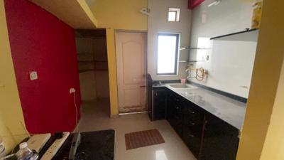 Kitchen Image of 1200 Sq.ft 2 BHK Apartment / Flat for rent in Shukan Gold, Gota Ahmedabad for Rs. 25000