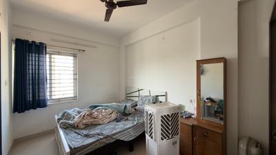 Bedroom Image of 650 Sq.ft 1 BHK Builder Floor for rent in HSR Layout Bengaluru for Rs. 35000