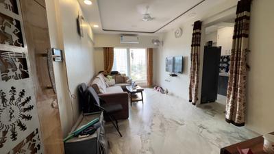 Living Room Image of 436 Sq.ft 1 BHK Apartment / Flat for sale in Gurukrupa Labham Residency, Ghatkopar East Mumbai for Rs. 12000000