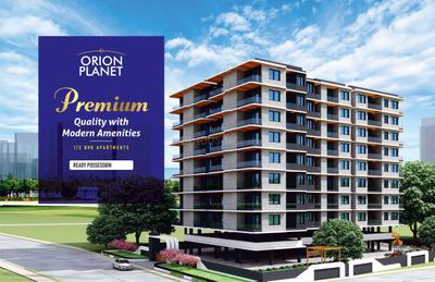 Image of 443 Sq.ft 1 BHK Apartment / Flat for sale in Orion Planet, Jakhya, Indore for Rs. 3200000