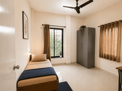 Bedroom Image of 950 Sq.ft 2 BHK Apartment / Flat for sale in Indira Nagar Nashik for Rs. 3800000