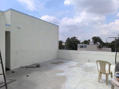Terrace Image of 600 Sq.ft 1 BHK Builder Floor for rent in Bangalore City Municipal Corporation Layout Bengaluru for Rs. 12500