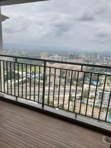 Balcony Image of 1000 Sq.ft 2 BHK Apartment / Flat for rent in Rama Nakshatram, Chinchwad Pune for Rs. 35000