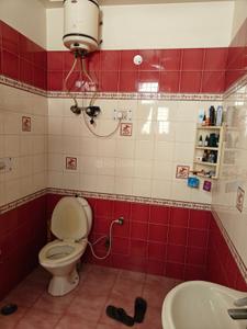 Bathroom Image of 650 Sq.ft 1 BHK Independent House for rent in Sector 61 Noida for Rs. 23000