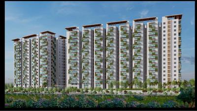 Building Image of 2024 Sq.ft 3 BHK Apartment / Flat for sale in Ananda The Drizzle, Narsingi Hyderabad for Rs. 18225000
