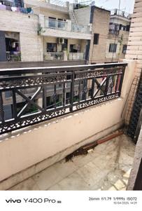 Balcony Image of 350 Sq.ft 1 RK Builder Floor for rent in Patel Nagar New Delhi for Rs. 15500