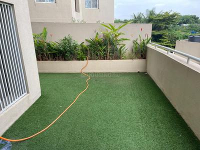 Balcony Image of 850 Sq.ft 2 BHK Apartment / Flat for rent in Vilas Yashwin Orizzonte, Chokhi Dhani Pune for Rs. 38000