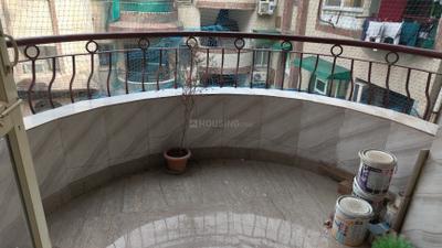 Balcony Image of 1520 Sq.ft 3 BHK Apartment / Flat for sale in Paarijat Apartment, Sector 4 Dwarka New Delhi for Rs. 24000000