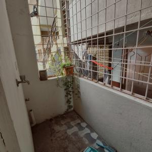 Balcony Image of 1105 Sq.ft 2 BHK Builder Floor for rent in Kasturi Nagar Bengaluru for Rs. 30000