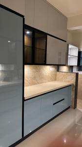 Kitchen Image of 1370 Sq.ft 2.5 BHK Apartment / Flat for rent in L And T Olivia At Raintree Boulevard, Sahakara Nagar Bengaluru for Rs. 63000