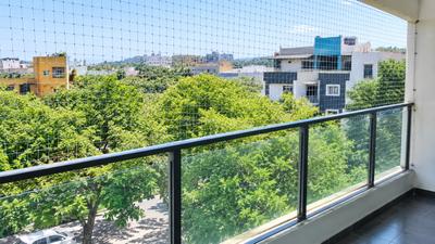 Balcony Image of 450 Sq.ft 1 BHK Apartment / Flat for rent in Vijay Nagar Indore for Rs. 17000