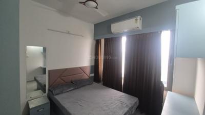 Bedroom Image of 2000 Sq.ft 3 BHK Apartment / Flat for rent in Shadhna Skywalk, Chandkheda Ahmedabad for Rs. 38000