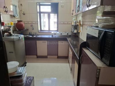Kitchen Image of 450 Sq.ft 1 BHK Apartment / Flat for rent in B Chopda SBIEs Geetanjali CHSL, Borivali West Mumbai for Rs. 40000