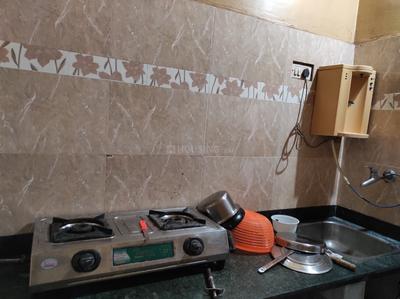 Kitchen Image of 600 Sq.ft 1.5 BHK Independent House for rent in Behala Kolkata for Rs. 12000