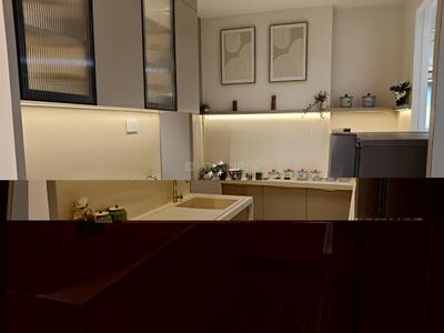 Kitchen Image of 625 Sq.ft 2 BHK Apartment / Flat for sale in Vakratunda Anantaraa Tower 1, Thane West Thane for Rs. 10500000