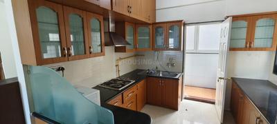 Kitchen Image of 1800 Sq.ft 3 BHK Apartment / Flat for rent in RNS Shanthi Nivas, Yeswanthpur Bengaluru for Rs. 70000