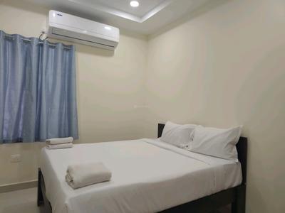 Bedroom Image of 850 Sq.ft 1 BHK Apartment / Flat for rent in Gachibowli Hyderabad for Rs. 30000