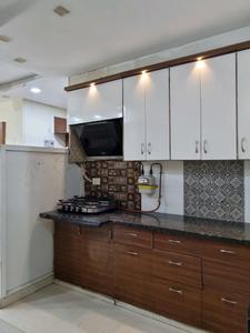 Kitchen Image of 900 Sq.ft 3 BHK Apartment / Flat for rent in Mahavir Enclave New Delhi for Rs. 24000