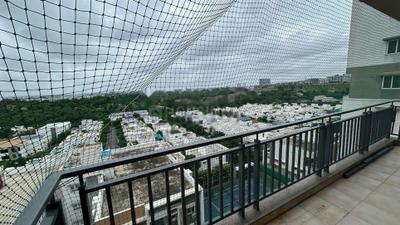 Balcony Image of 2063 Sq.ft 3 BHK Apartment / Flat for rent in Allied Imperial Avenue, Sanath Nagar Hyderabad for Rs. 45000