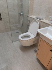 Common Bathroom Image of 986 Sq.ft 3 BHK Apartment / Flat for sale in Adani Ten BKC, Bandra East Mumbai for Rs. 60500000
