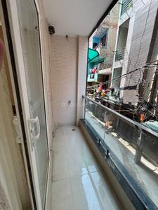 Balcony Image of 900 Sq.ft 3 BHK Apartment / Flat for sale in Hastsal New Delhi for Rs. 5500000
