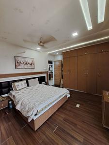 Bedroom Image of 2200 Sq.ft 3 BHK Apartment / Flat for rent in Samarth Developers Surat Samarth Enclave, Vesu Surat for Rs. 55000