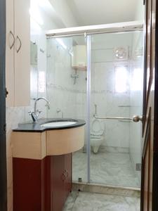Common Bathroom Image of 1200 Sq.ft 2 BHK Apartment / Flat for rent in Kalighat Kolkata for Rs. 45000