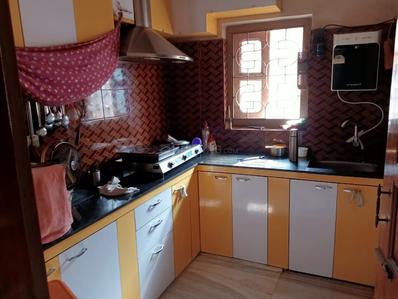 Kitchen Image of 1050 Sq.ft 2 BHK Apartment / Flat for sale in Belghoria Kolkata for Rs. 4000000