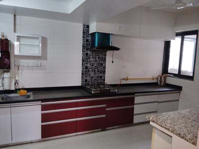Kitchen Image of 4500 Sq.ft 4 BHK Apartment / Flat for sale in Scarlet Heights, Satellite Ahmedabad for Rs. 36100000