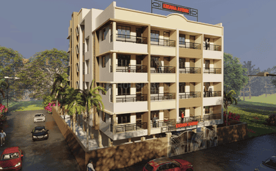 Image of 1250 Sq.ft 3 BHK Apartment / Flat for sale in Kamdhenu Krishna Avenue, Jatni, Bhubaneswar for Rs. 7250000