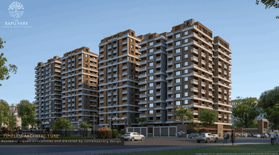 Building Image of 2047 Sq.ft 3 BHK Apartment / Flat for sale in The Bapu Park, Mahaveer Colony Park Udaipur for Rs. 15000000