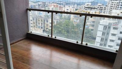Balcony Image of 1050 Sq.ft 2 BHK Apartment / Flat for sale in Meriton Tower, Ambegaon Budruk Pune for Rs. 7300000