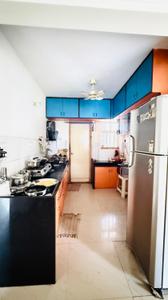 Kitchen Image of 1250 Sq.ft 3 BHK Duplex for rent in Raviraj Yellow Blossoms, Ghorpadi Pune for Rs. 40000