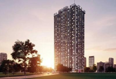 Image of 1255 Sq.ft 1 BHK Apartment / Flat for sale in Kashish Park Tower, Dharamveer Nagar, Thane for Rs. 27610000