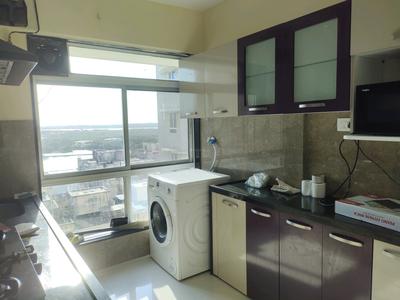 Kitchen Image of 885 Sq.ft 2 BHK Apartment / Flat for rent in Royal Oasis, Malad West Mumbai for Rs. 60000
