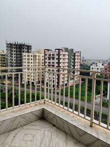Balcony Image of 1500 Sq.ft 3 BHK Apartment / Flat for sale in New Town Kolkata for Rs. 14500000