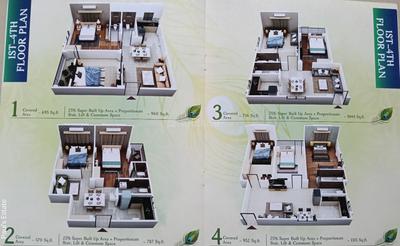 Image of 1315 Sq.ft 3 BHK Apartment / Flat for sale in Madhyamgram, Kolkata for Rs. 4470000