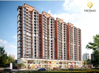 Building Image of 610 Sq.ft 1 BHK Apartment / Flat for sale in Ekdant 9 Meraki, Panvel Navi Mumbai for Rs. 4084000