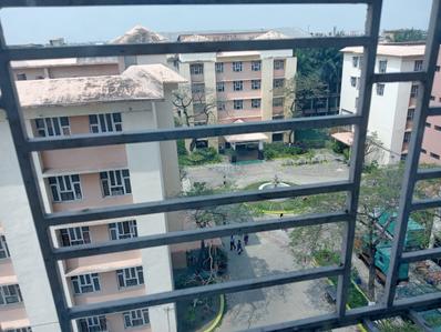 Balcony Image of 1478 Sq.ft 3 BHK Apartment / Flat for rent in Belghoria Kolkata for Rs. 27500