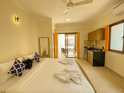Image of 620 Sq.ft 1 RK Apartment / Flat for sale in Baga, Goa for Rs. 9500000